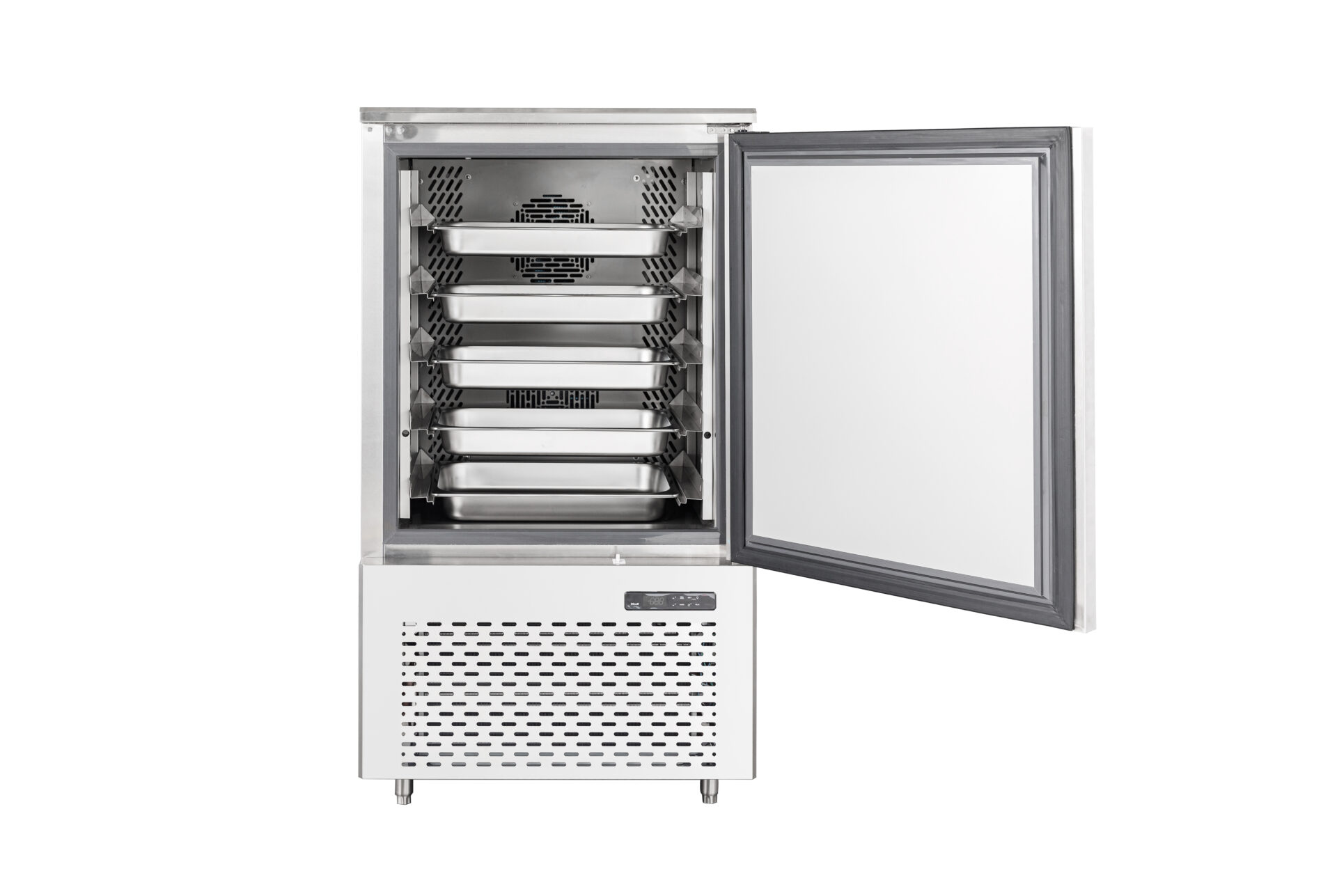 Abbattitore per gastronomia capacità 10 x GN1/1 or 10 x EN 60x40  capacità refrigerante 40 kg / +3 °C 28 kg / -18 °C @ +90 °C