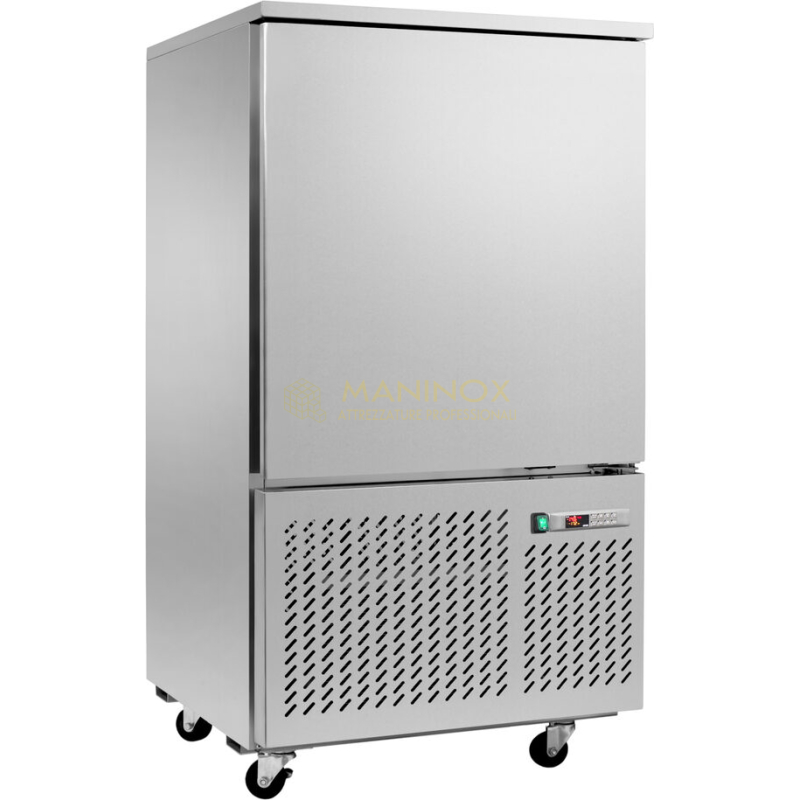 Abbattitori per gastronomia Abbattitori per gastronomia capacità 10 x GN1/1 or 10 x EN 60x40 capacità refrigerante 40 kg / +3 °C 28 kg / -18 °C @ +90 °C