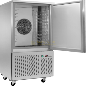 ABT101 Abbattitori per gastronomia capacità 10 x GN1/1 or 10 x EN 60x40 capacità refrigerante 40 kg / +3 °C 28 kg / -18 °C @ +90 °C