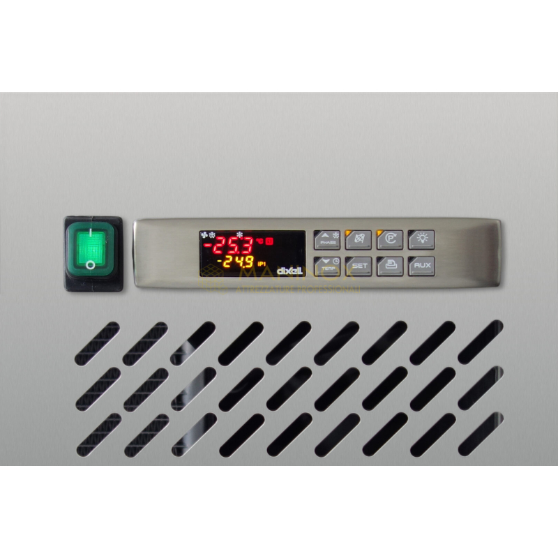 ABT51-101 pannello centralina Abbattitori per gastronomia capacità 10 x GN1/1 or 10 x EN 60x40 capacità refrigerante 40 kg / +3 °C 28 kg / -18 °C @ +90 °C