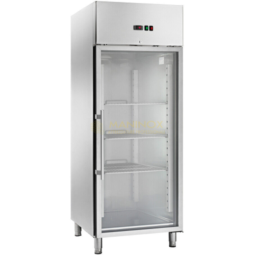 Armadi refrigerati ventilati con porta a vetri Armadi refrigerati ventilati con porta a vetri capacità 650L temperatura -2 +8
