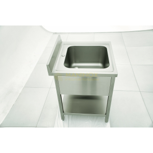 MAN04745 Lavello in acciaio inox 70x70x85h