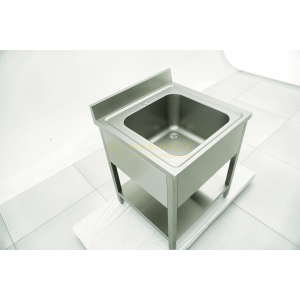 MAN04752 Lavello in acciaio inox 70x70x85h
