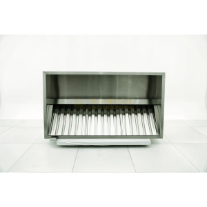 MAN04949 Cappa aspirante in acciaio inox a parete senza motore