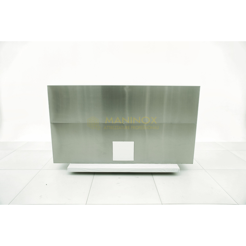 MAN04959 Cappa aspirante in acciaio inox a parete senza motore