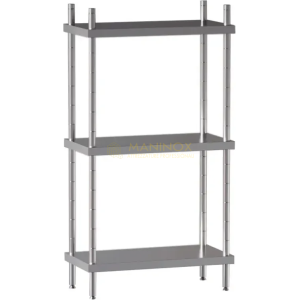 Scaffale con ripiani lisci H 150 cm