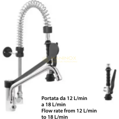 Screenshot_20251029_110135 Gruppo doccia prelavaggio monoforo, miscelatore con canna girevole e leva clinica in materiale plastico