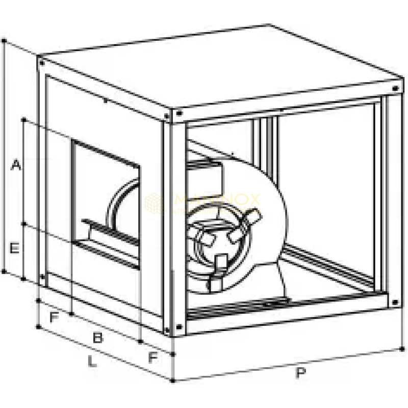 Ventilatori centrifughi cassonati MXECZ