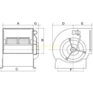 Ventilatori centrifughi MXDSDM