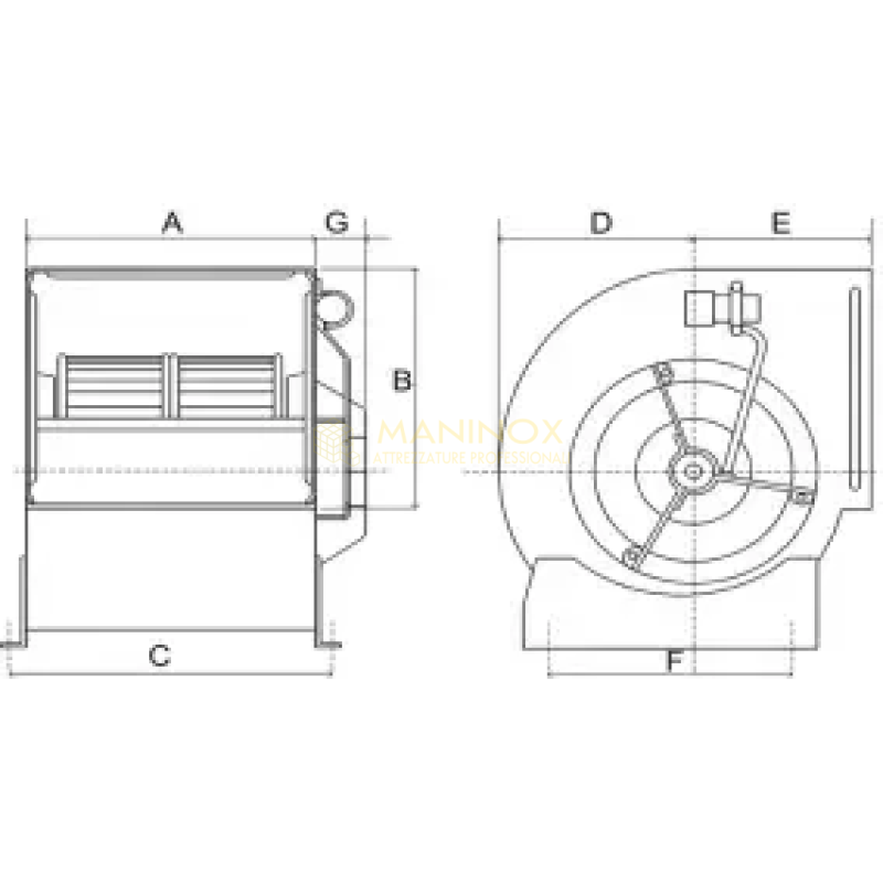 Ventilatori centrifughi MXDSDM