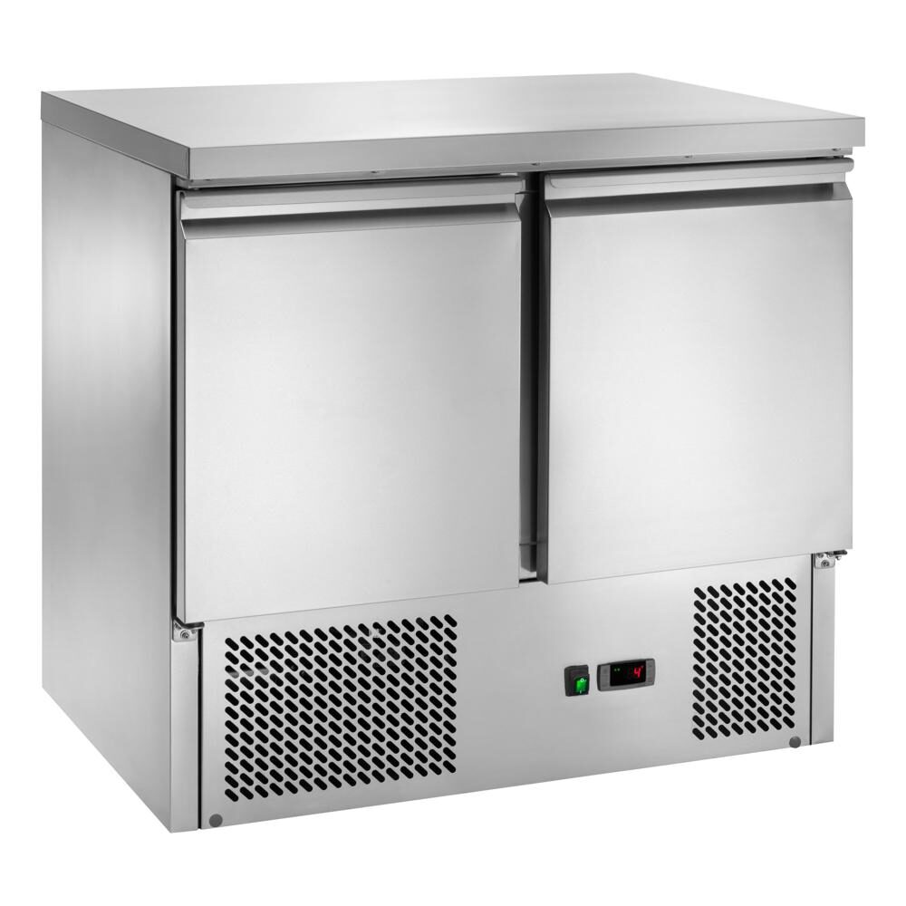 Saladette refrigerata statica, 900x700x850h, +2 +8 °C