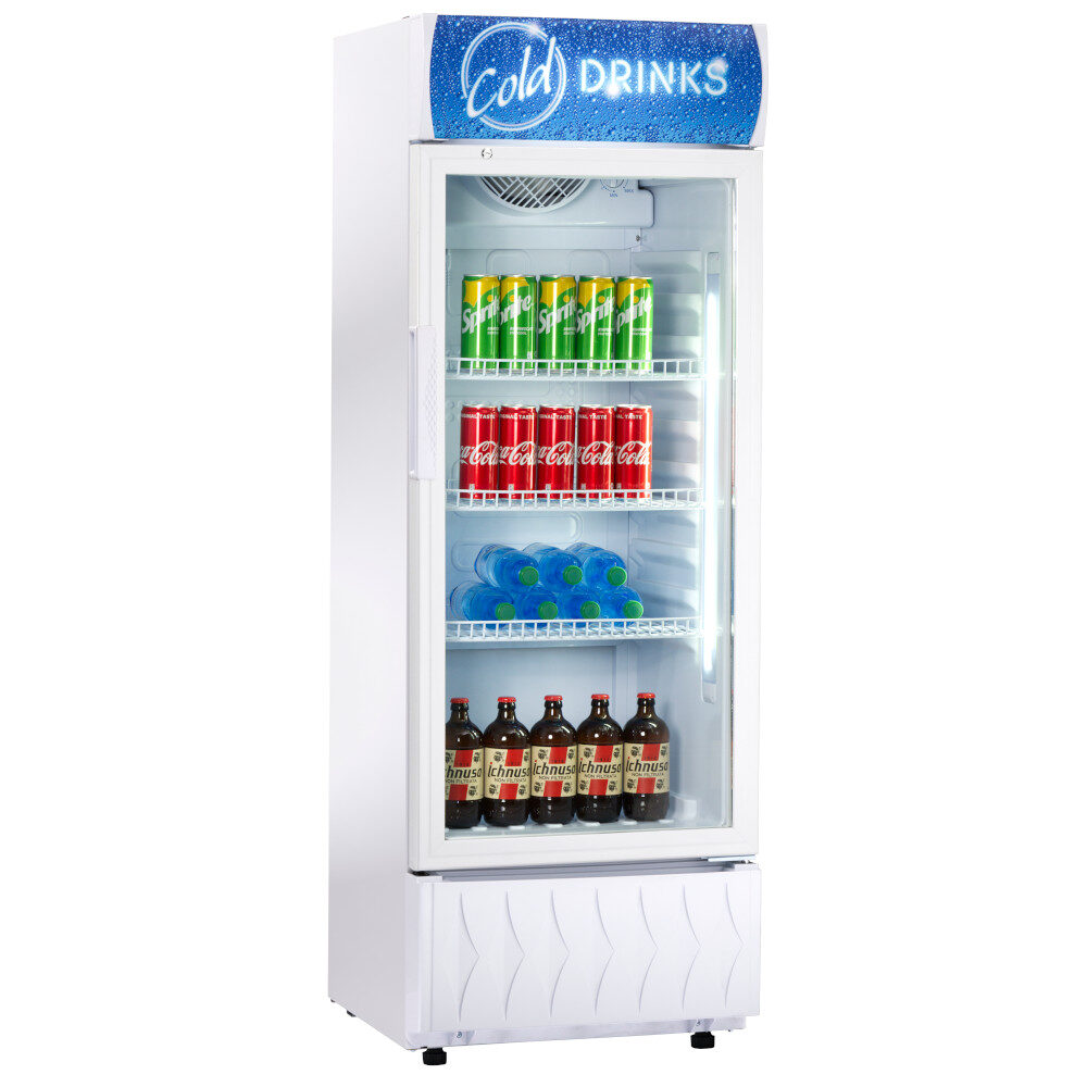 Espositore refrigerato per bibite, 535x531x1562h, 0 +10 °C