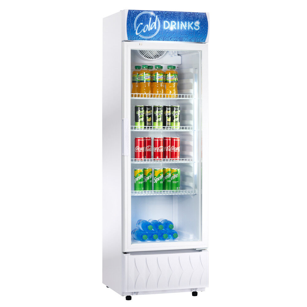 Espositore refrigerato per bibite, 535x531x1752h, 0 +10 °C