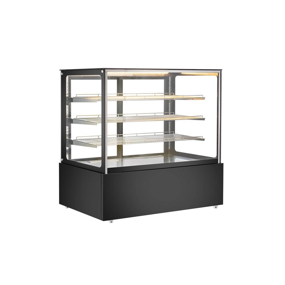 Vetrina riscaldata, 1500x685x1385h, +30 +60 °C