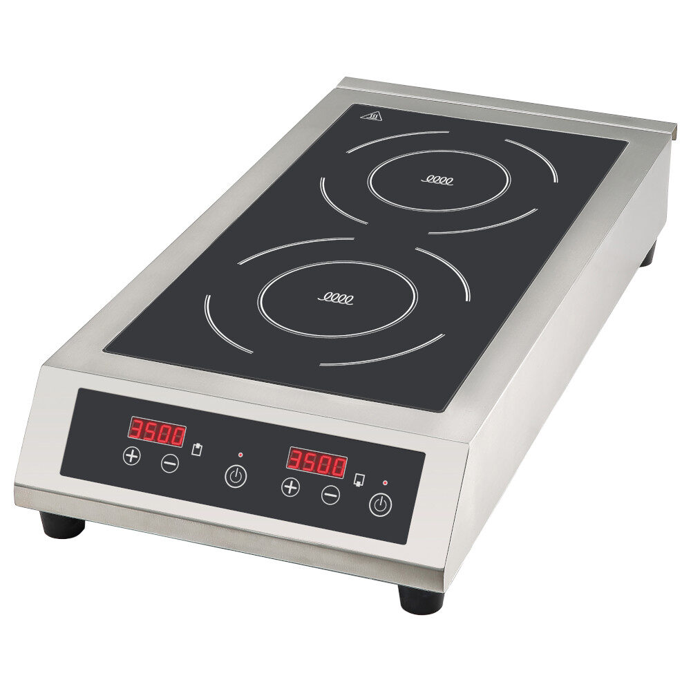 Piastra ad induzione, 390x713x123h, 220V