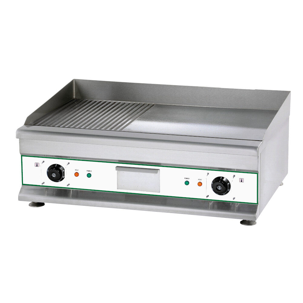 Fry top elettrico, 750x520x310h, 380V