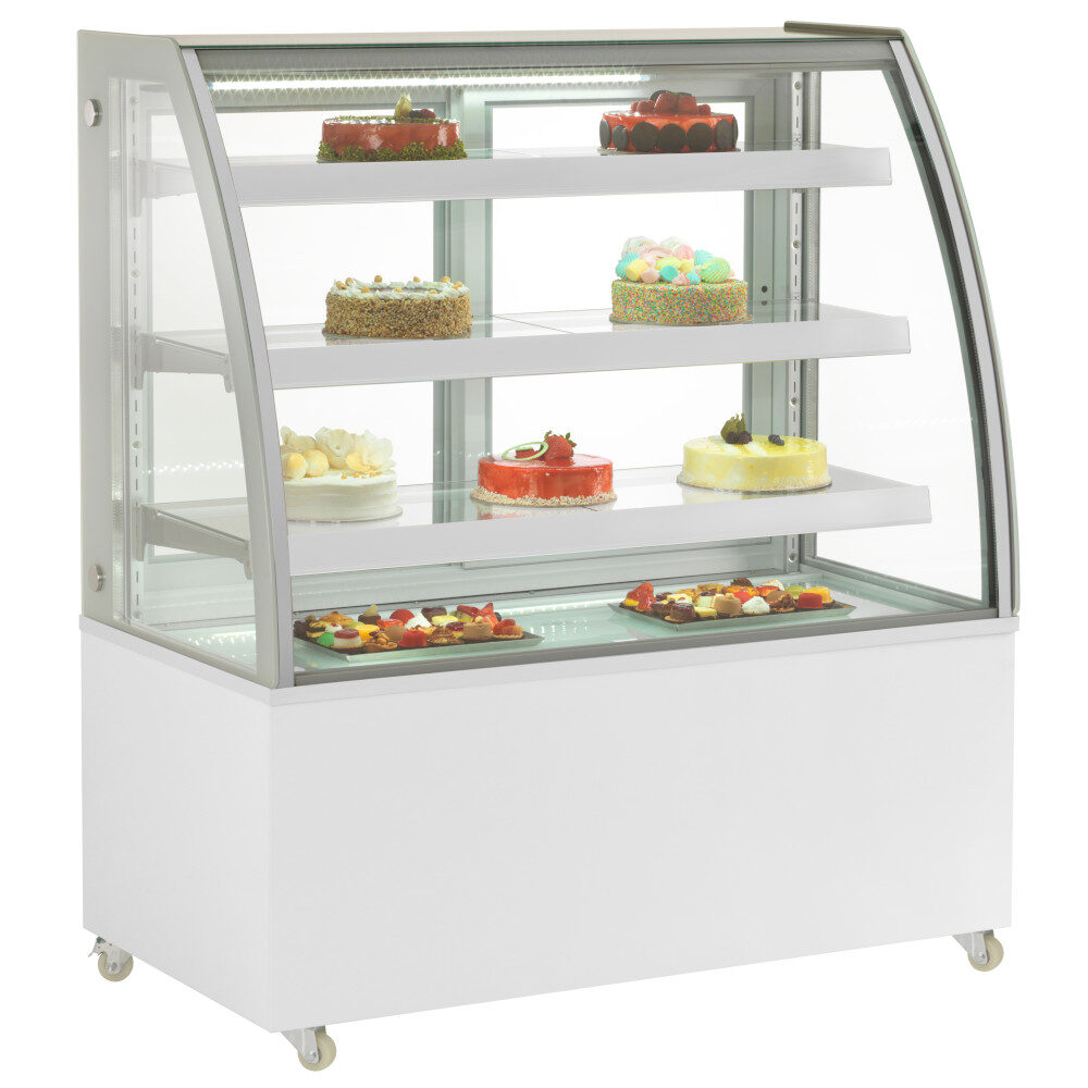 Vetrina pasticceria Tiffany, 1225x680x1420, +2 +8°C