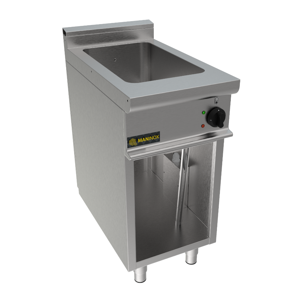 Bagnomaria elettrico 1 vasca armadiato, 40x70x85h, 1.5 kW