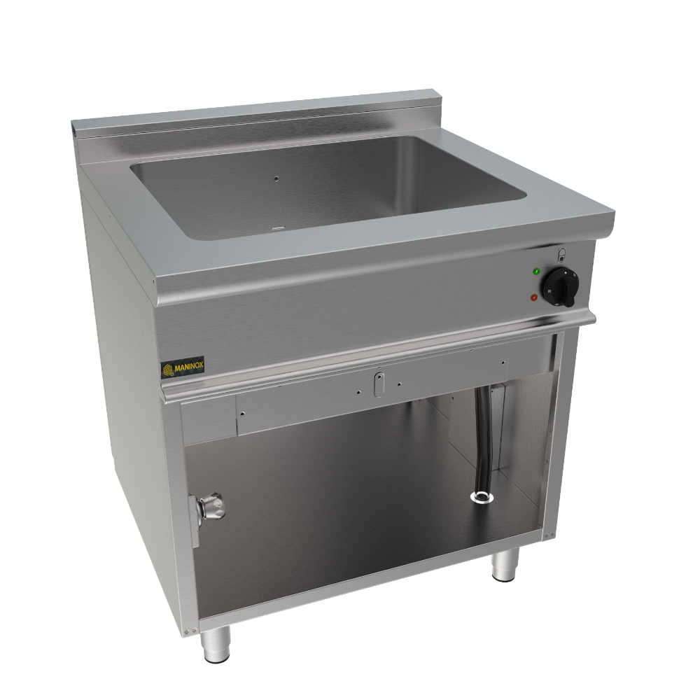 Bagnomaria elettrico 1 vasca armadiato, 80x70x85h, 3 kW