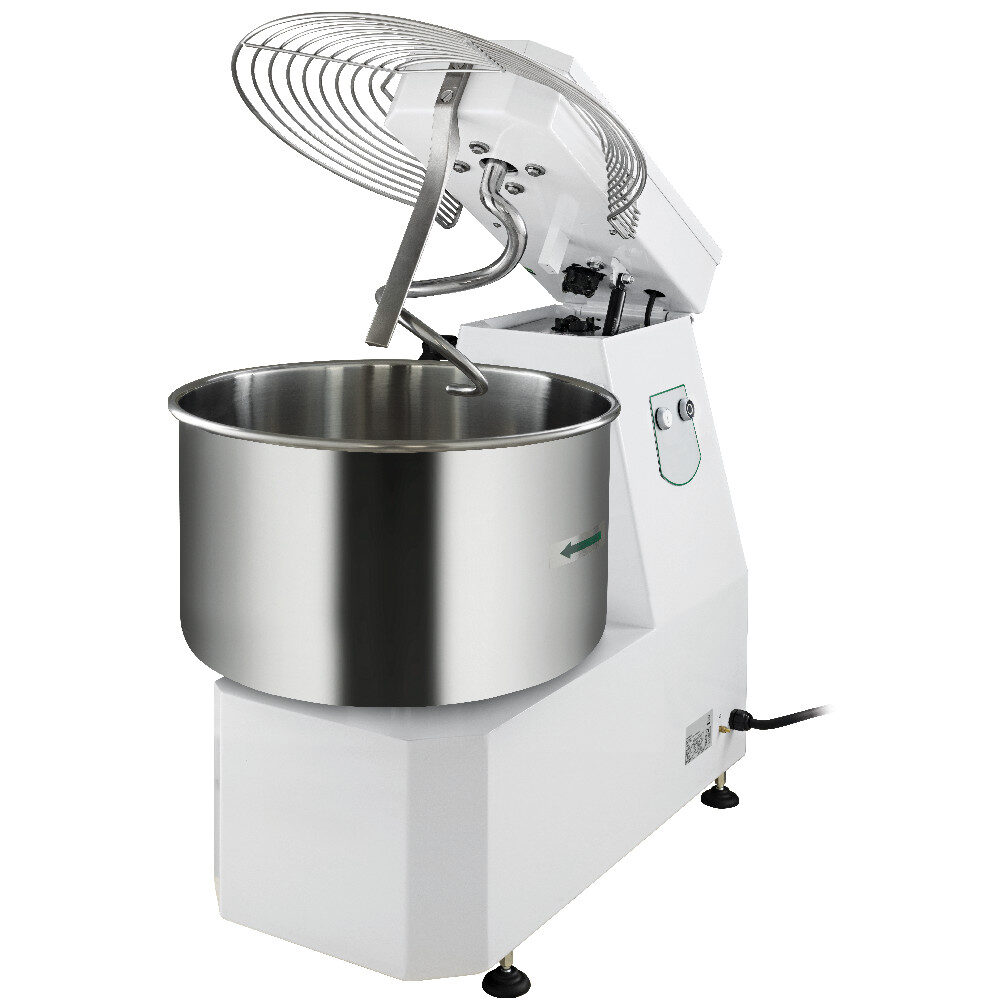 Impastatrice Impastatrice a spirale con testa sollevabile e vasca fissa, trifase, 38kg