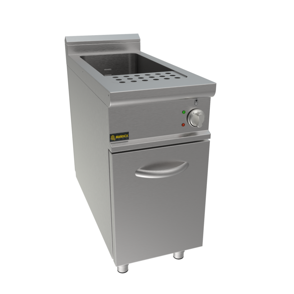 Cuocipasta elettrico 1 vasca armadiato, 40x90x85h, 12 kW, 40 L