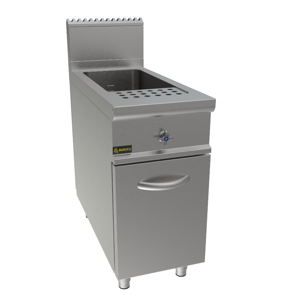 Cuocipasta a gas 1 vasca armadiato, 40x90x85h, 15 kW, 40 L