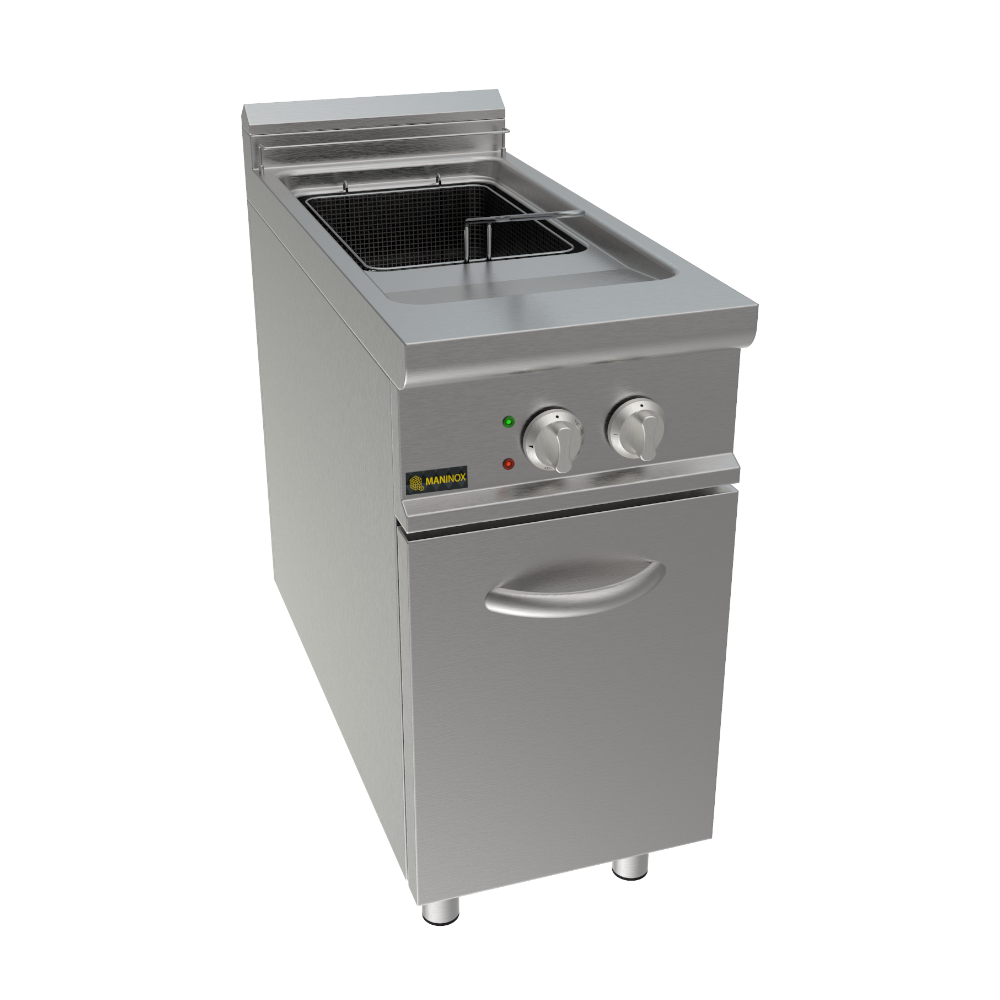 Friggitrice elettrica armadiata 1 vasca 40x90x85h, 16.5 kW, 17 L