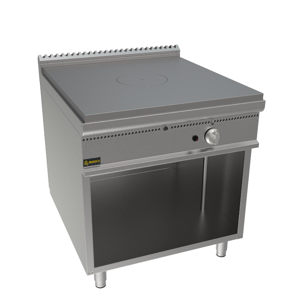 Cucina tuttapiastra a gas 80x90x85h, 12 kW