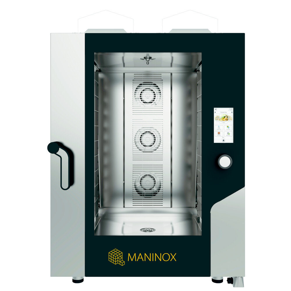 Forno Forno pasticceria a gas combinato convezione vapore 10 teglie 60x40 cm con touch screen