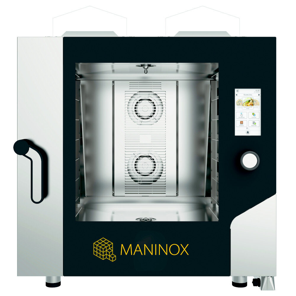 Forno Forno pasticceria a gas combinato convezione vapore 6 teglie 60x40 cm con touch screen