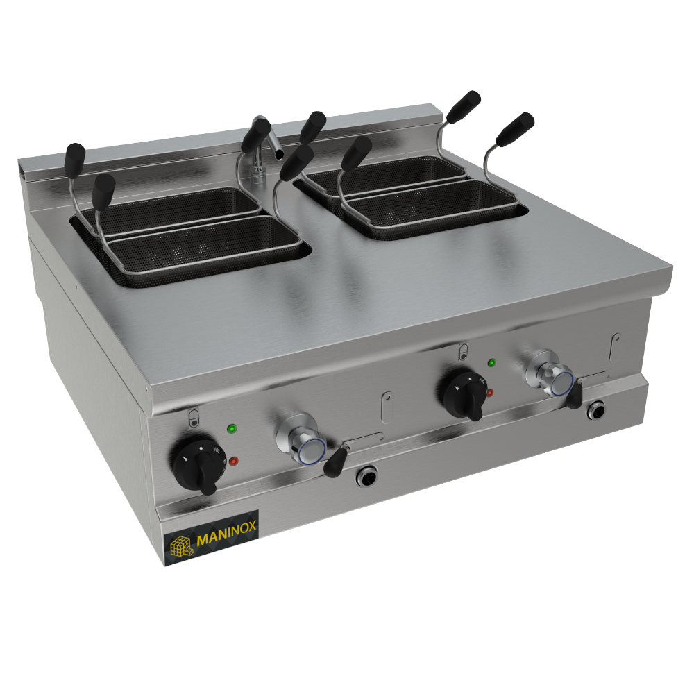 Cuocipasta elettrico, 80x70x30.5h, 11.04 kW