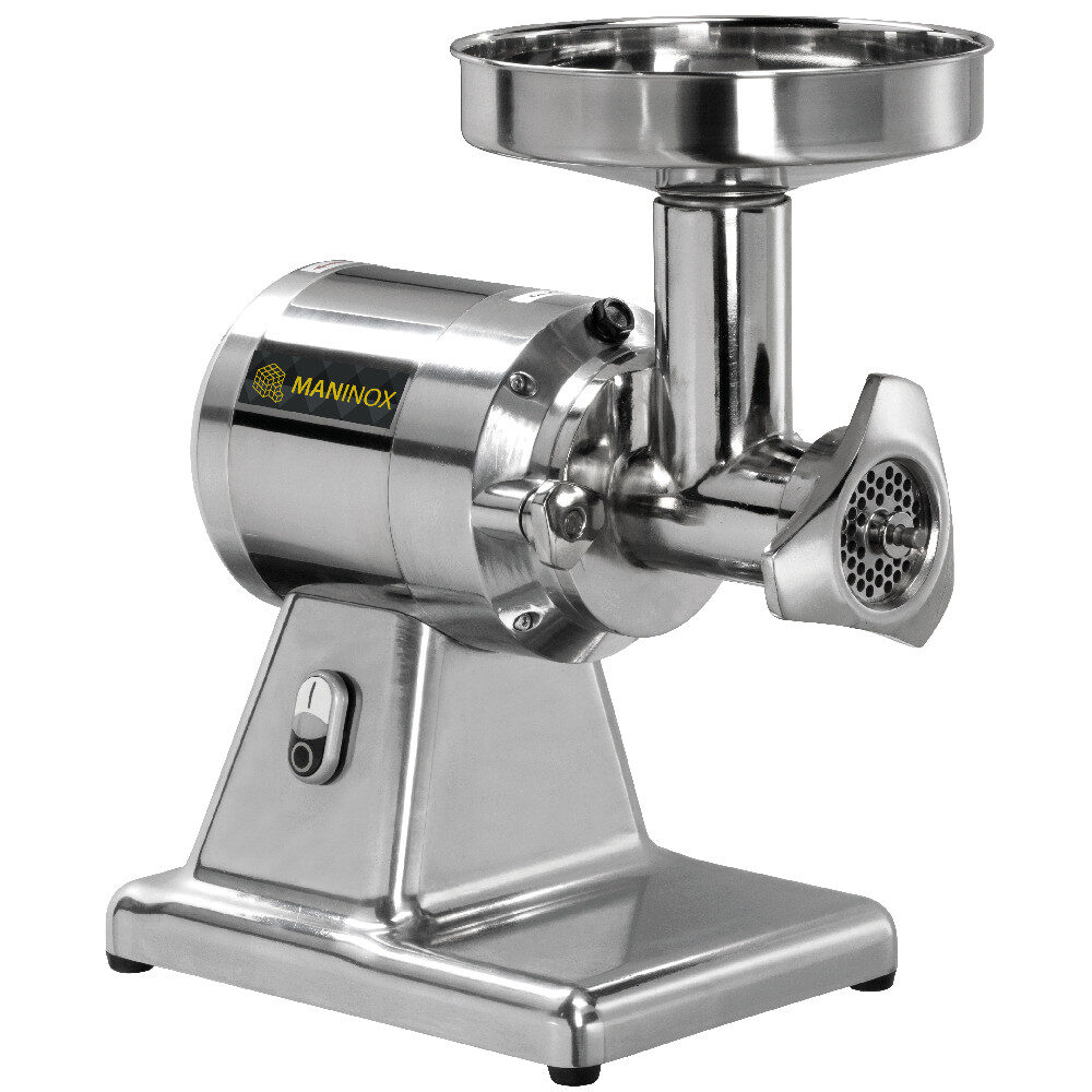 Tritacarne, trifase, gruppo macinazione in acciaio inox,400x290x510h mm