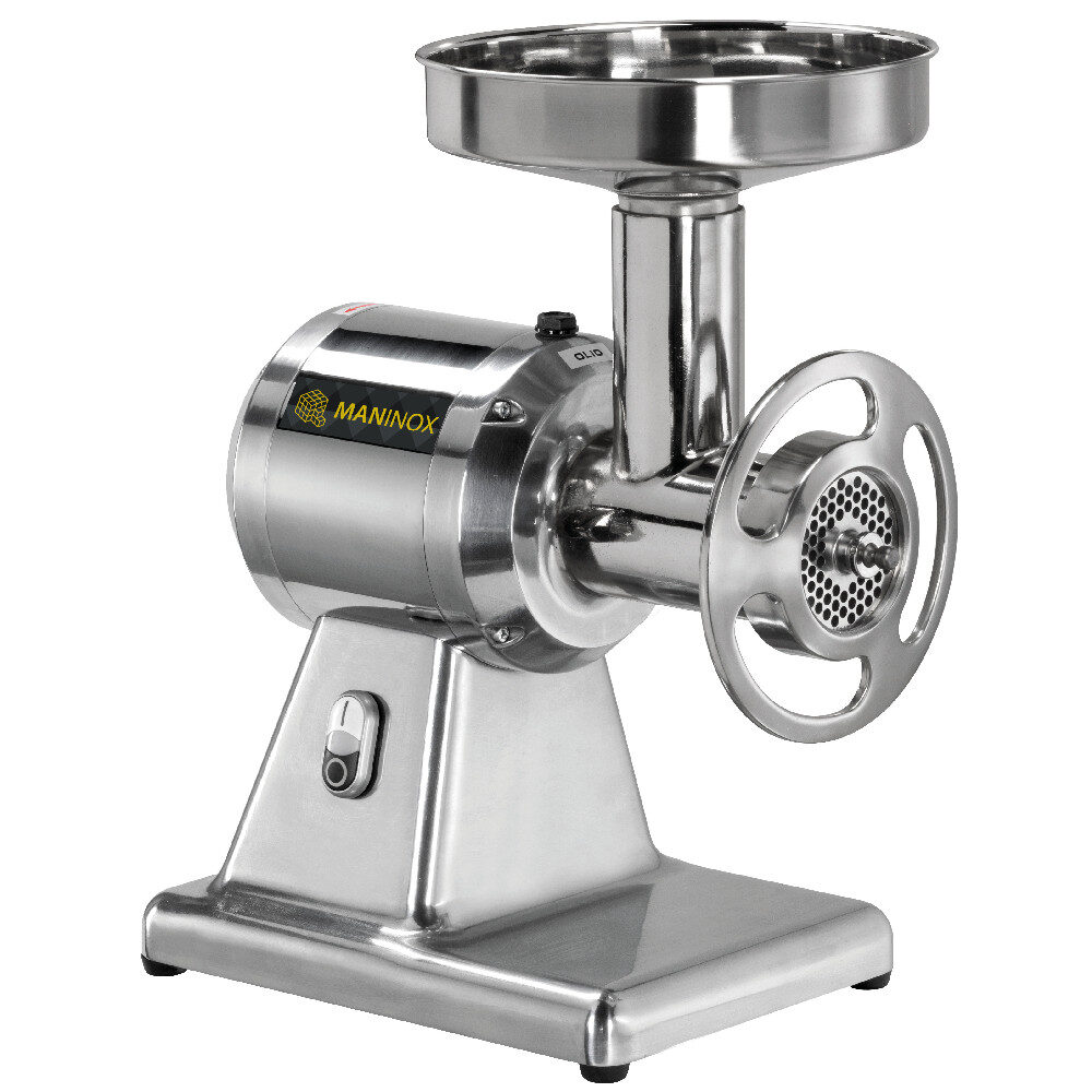 Tritacarne, trifase, gruppo macinazione in alluminio,450x290x520h mm