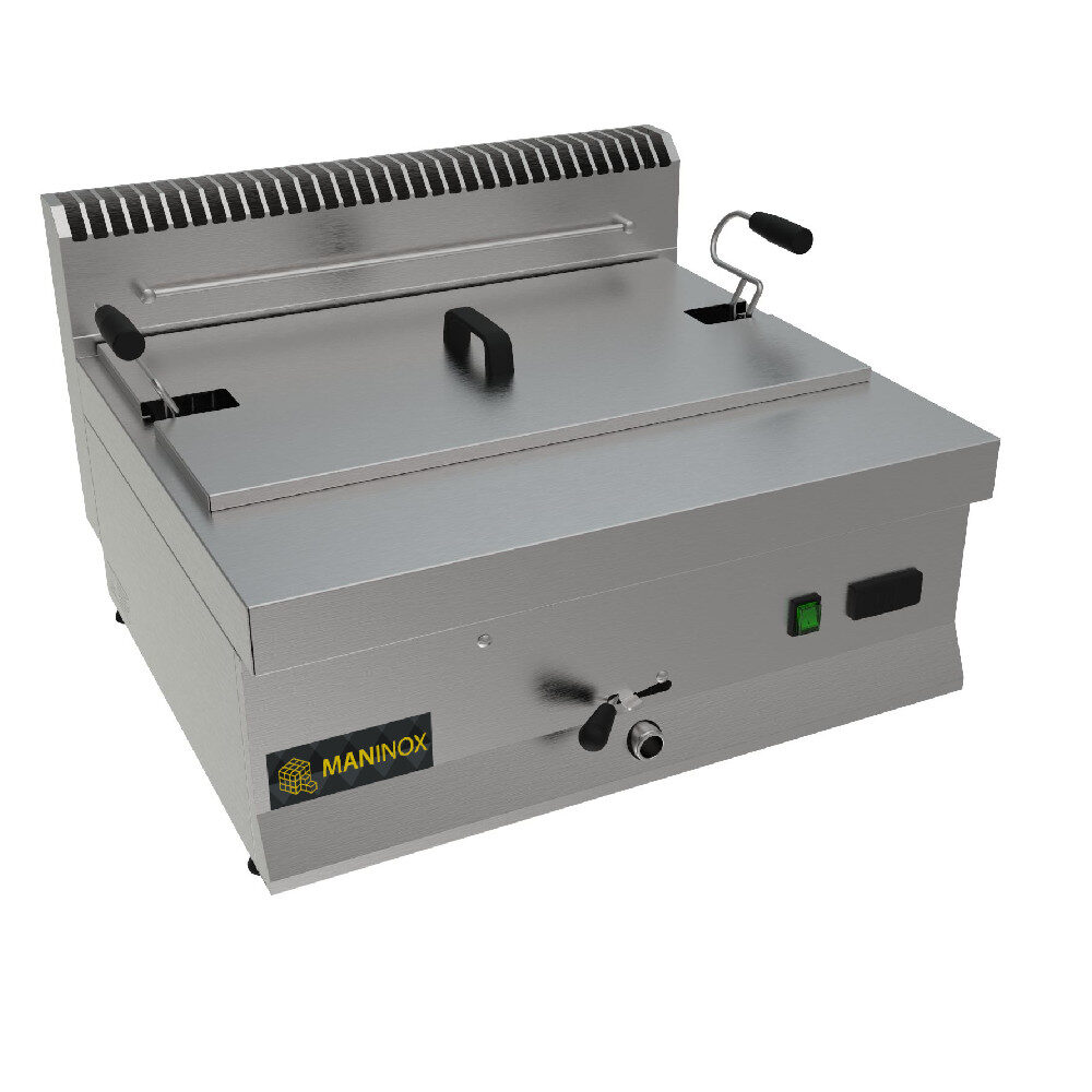 Friggitrice elettrica per pasticceria, 70x65x29h, 10 L