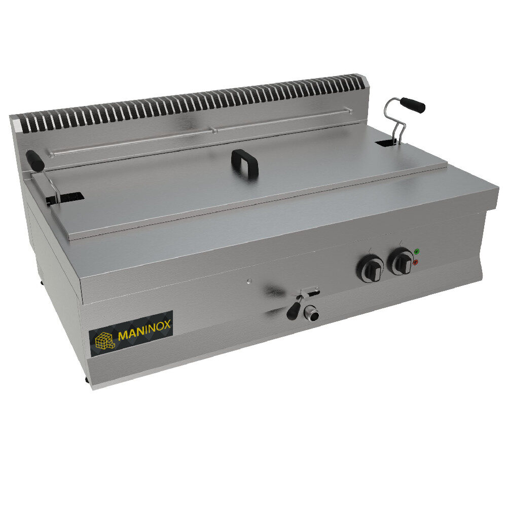 Friggitrice elettrica per particceria, 105x65x29h, 32 L