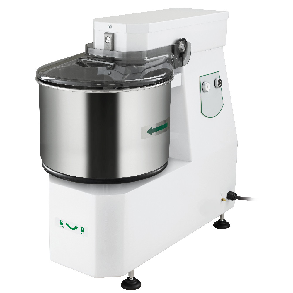 Impastatrice a spirale fissa, trifase, 38kg