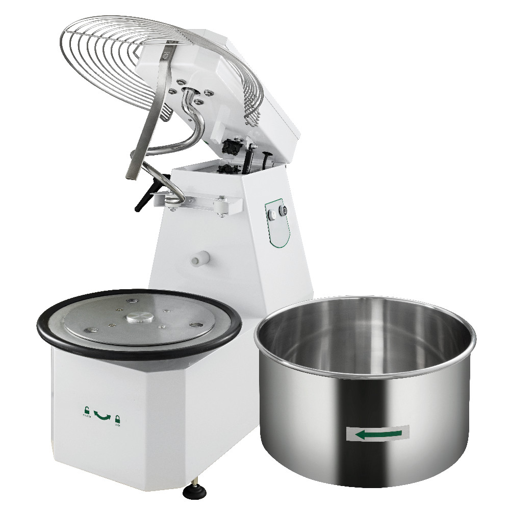 impastatrice Impastatrice a spirale con testa sollevabile e vasca estraibile, trifase, 25kg