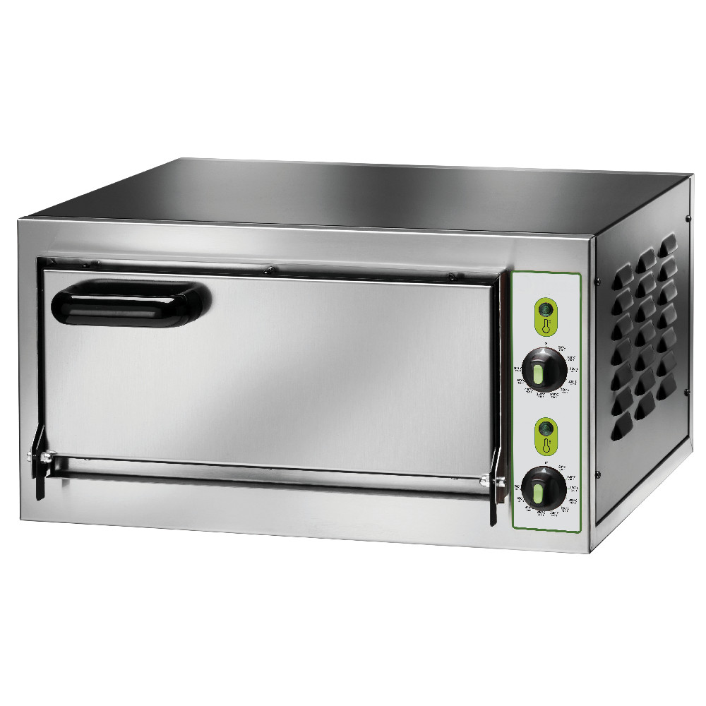 Forno pizza elettrico,una camera, monofase, 55,5x46x29h cm