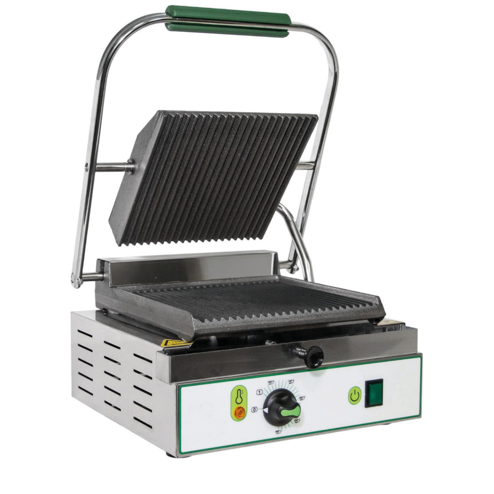 Piastra Piastra rigata in ghisa, monofase, 32x36x20h cm, 1.8 kW