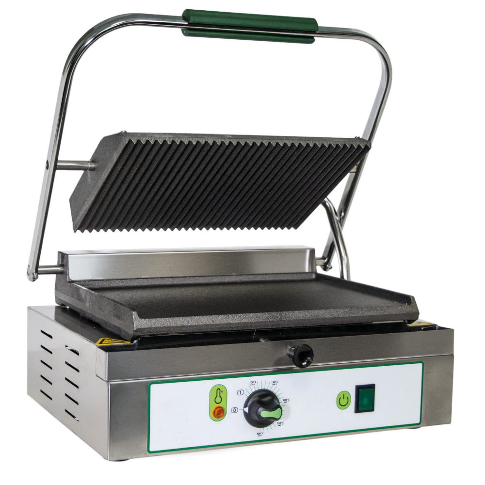 Piastra Piastra liscia in ghisa, monofase, 42x36x20h cm, 2.2 kW