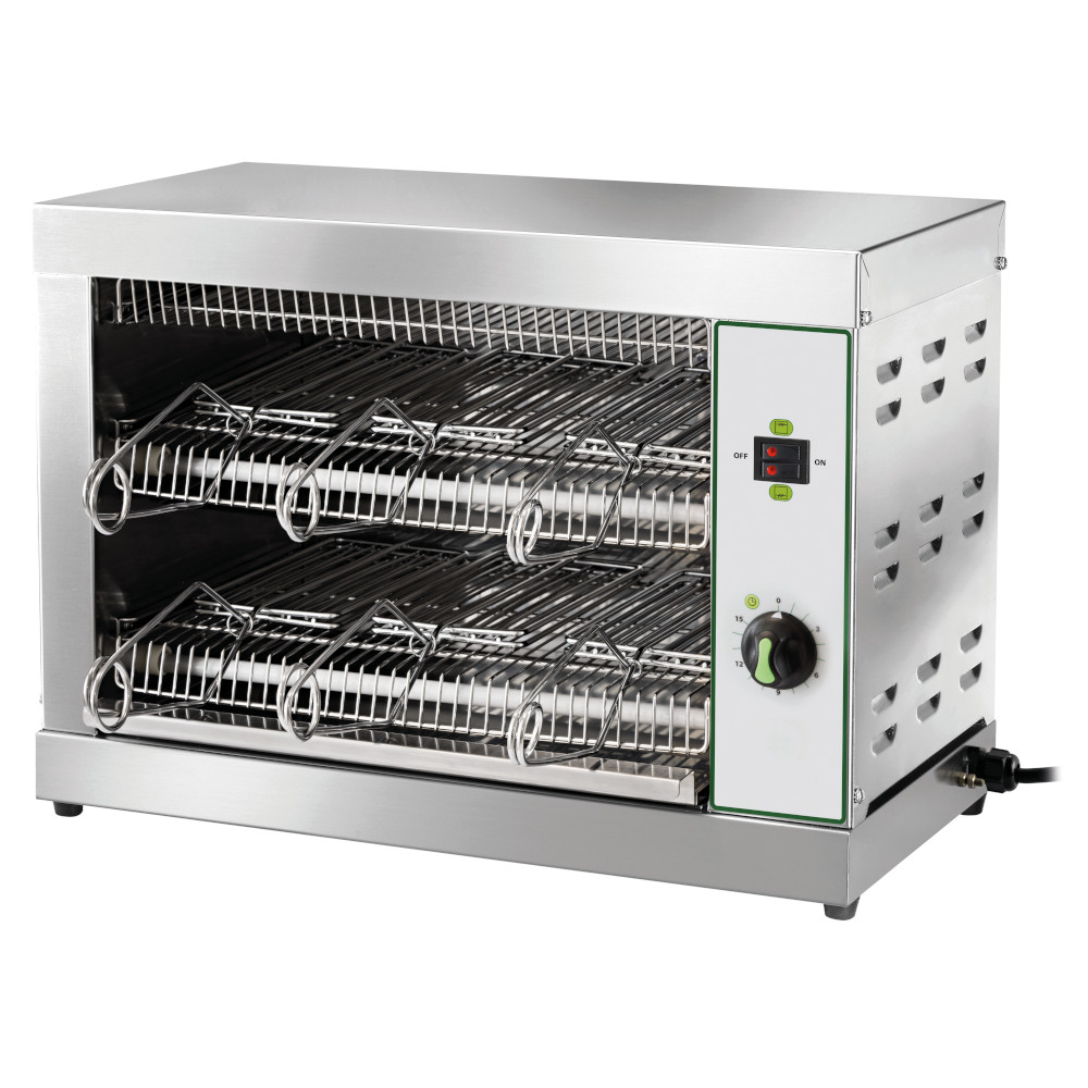 Tostiera, monofase, 535x300x360h