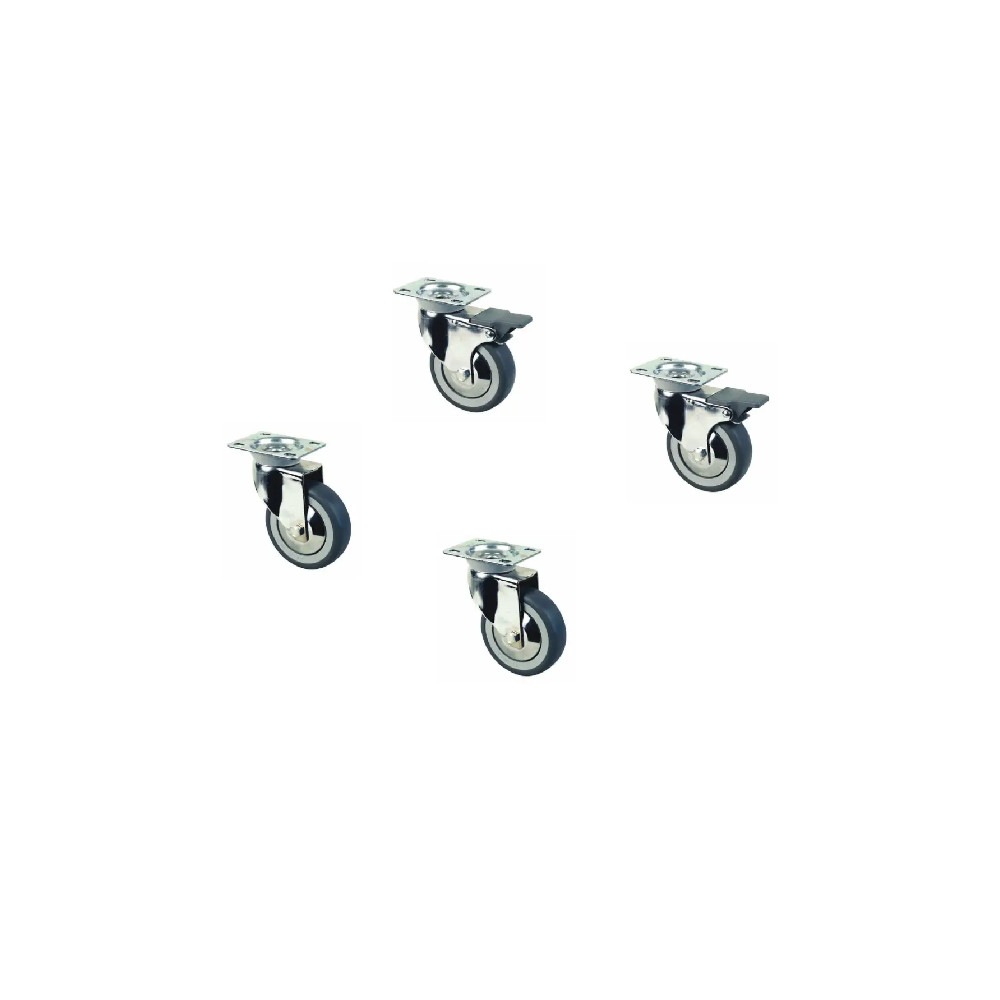 Ruote girevoli per tavolo armadiato