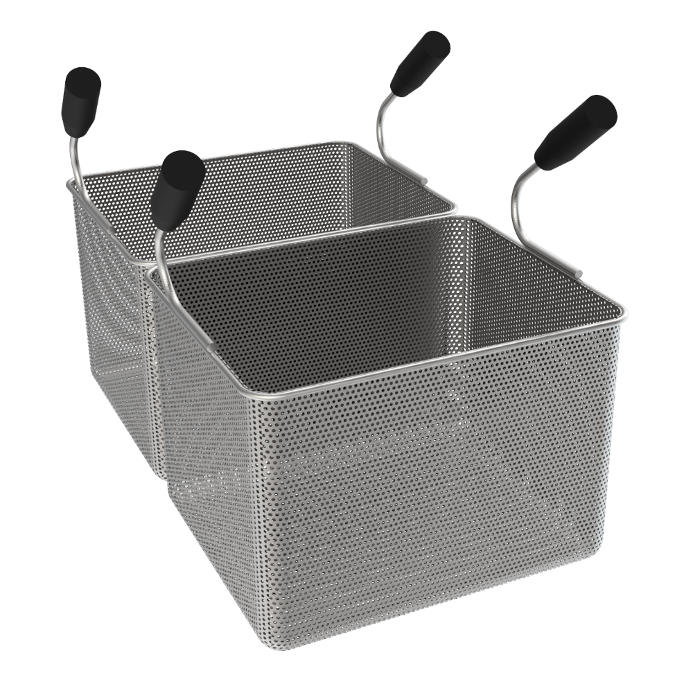 Cestello cuocipasta, nr.2 cestelli inox 1/2