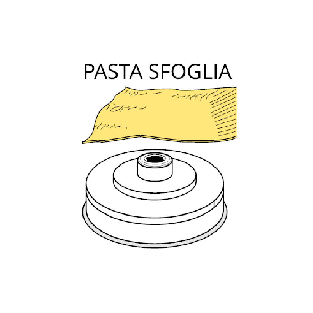 TRAFILA PASTA SFOGLIA min 1 max 4 mm
