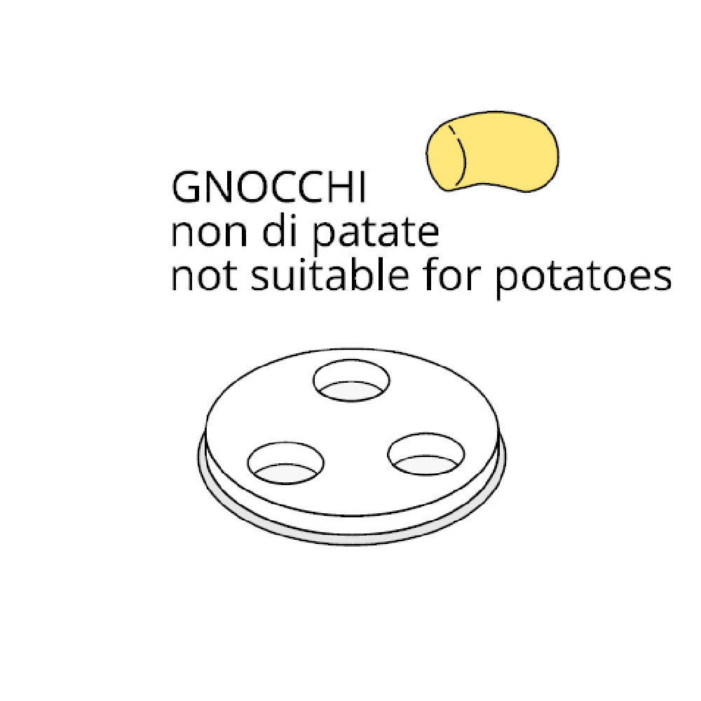TRAFILA GNOCCHI Ø 12 mm