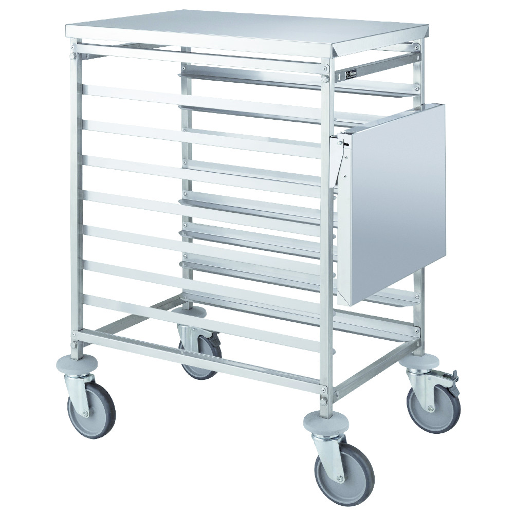 Carrello per cassette per pasta fresca 735/1035x520x940 (h) mm