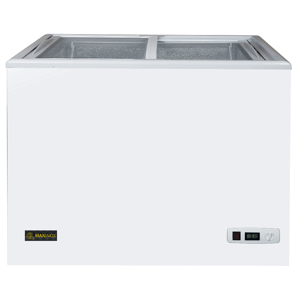 Congelatore a pozzetto statico, 245L, apertura superiore scorrevole