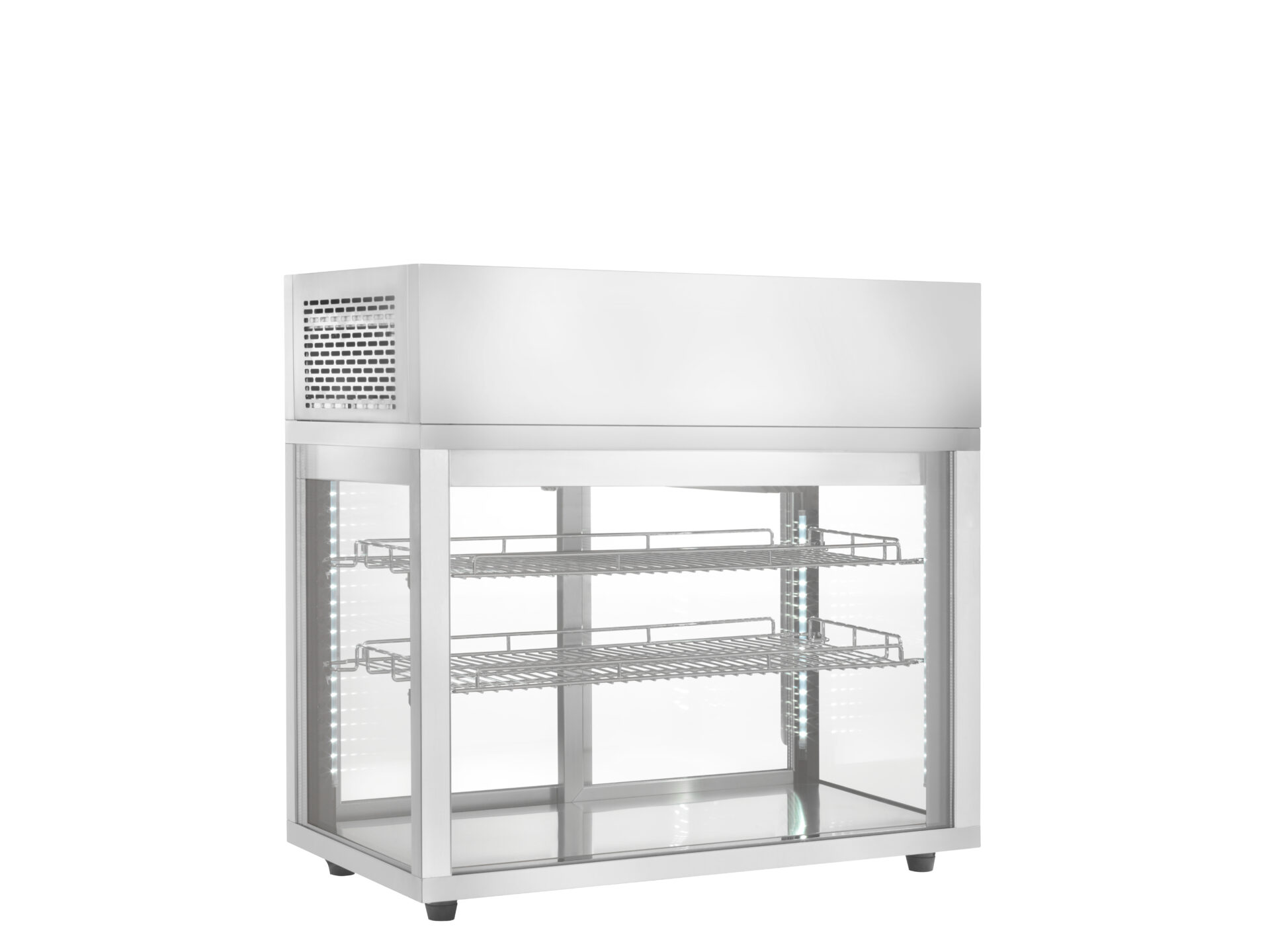 Espositore refrigerato da banco, 805x438x769h, 0 +12°C