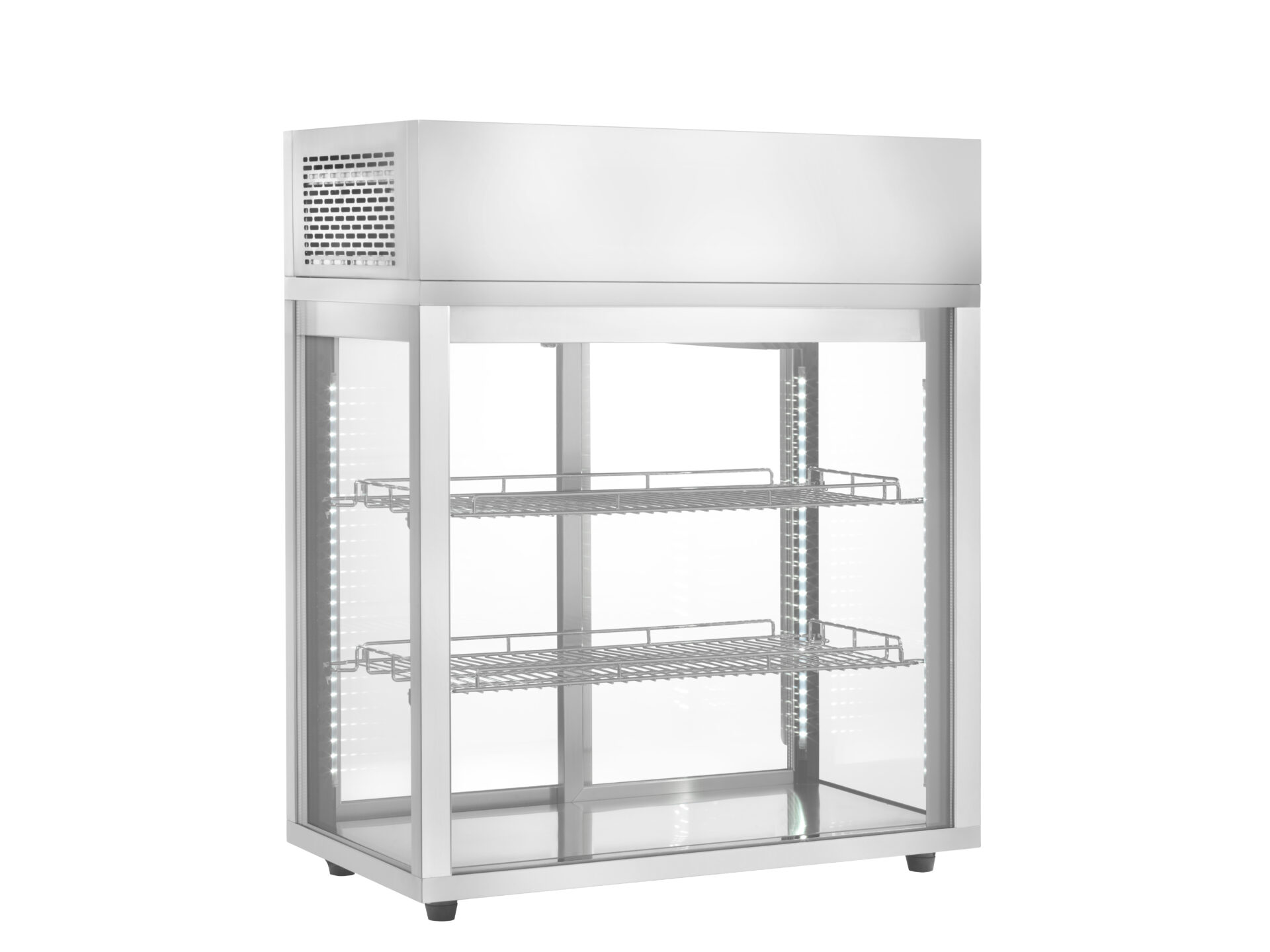Espositore refrigerato da banco, 805x438x969h, 0 +12°C