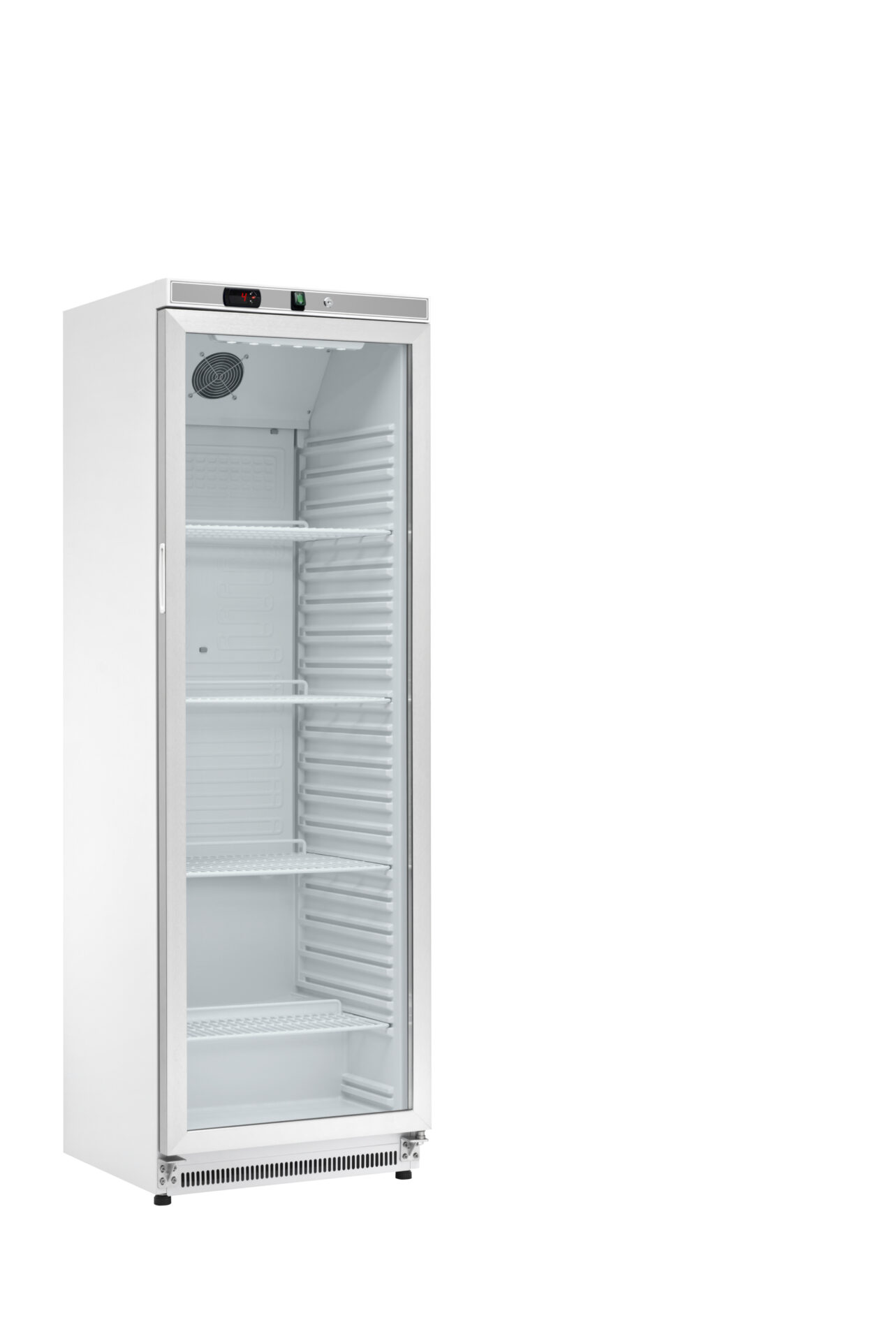 Armadio refrigerato con porta a vetri, 600x585x1850h, 0 + 10 °C